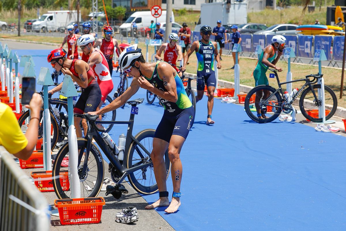 Hidratación durante un entrenamiento de triatlón
